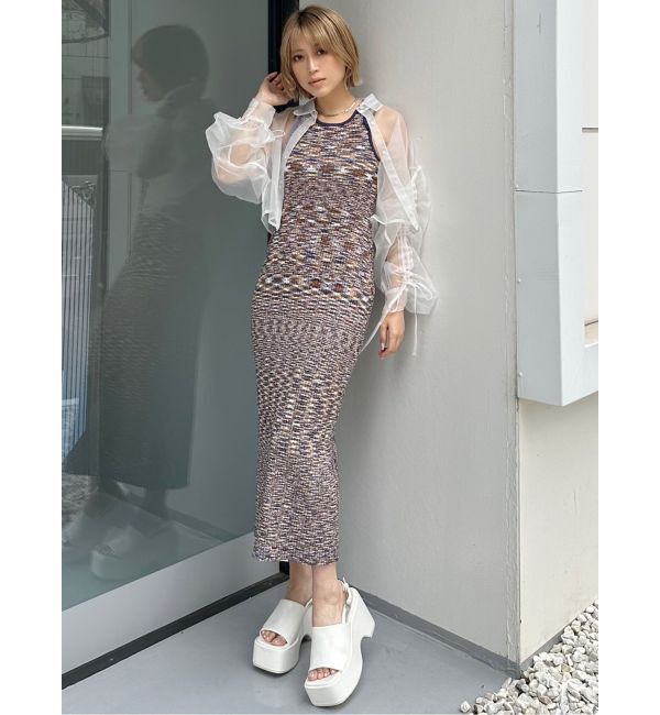 MURUA「ロングニットワンピース」|ワンピース|