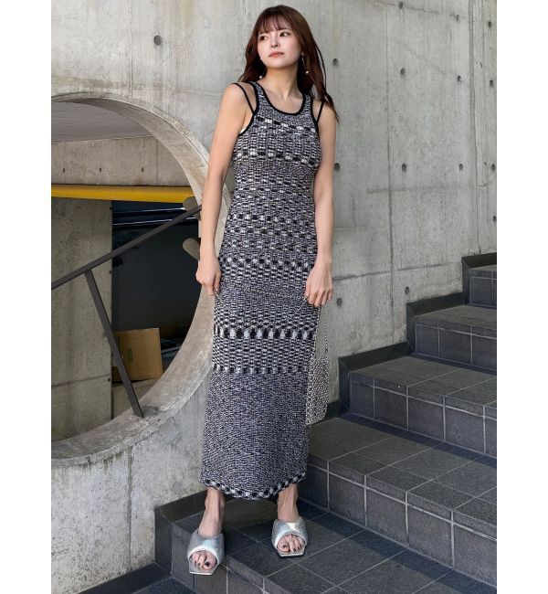 MURUA「ロングニットワンピース」|ワンピース|