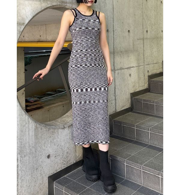 MURUA「ロングニットワンピース」|ワンピース|