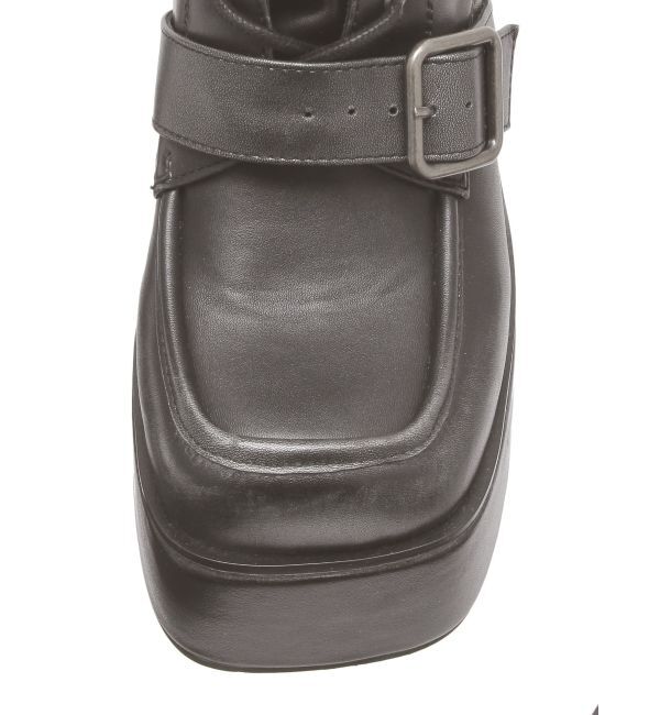 MURUA「レースアップベルトロングブーツ」|ロングブーツ|