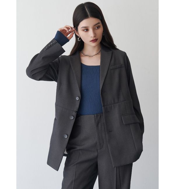 MURUA「2wayレングステーラードジャケット【セットアップ着用可】」|テーラードジャケット|