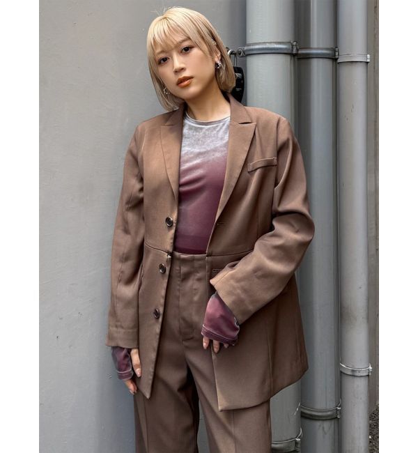 MURUA「2wayレングステーラードジャケット【セットアップ着用可】」|テーラードジャケット|