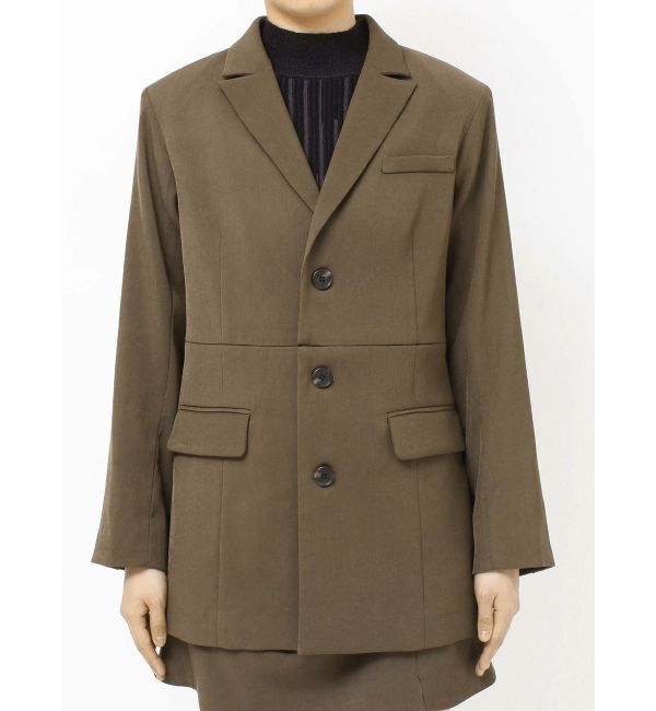 MURUA「2wayレングステーラードジャケット【セットアップ着用可】」|テーラードジャケット|