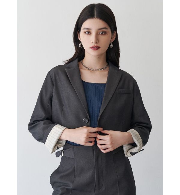 MURUA「2wayレングステーラードジャケット【セットアップ着用可】」|テーラードジャケット|