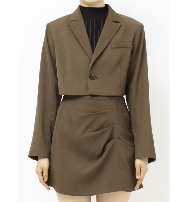 MURUA「2wayレングステーラードジャケット【セットアップ着用可】」|テーラードジャケット|