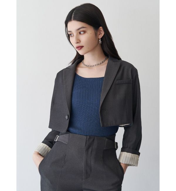 MURUA「2wayレングステーラードジャケット【セットアップ着用可】」|テーラードジャケット|