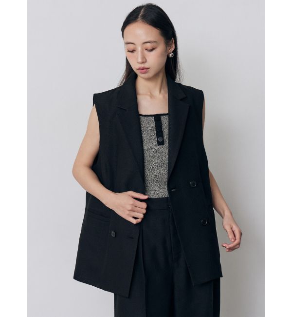 MURUA「メッシュダブルジレ【セットアップ着用可】」|ベスト・ジレ|