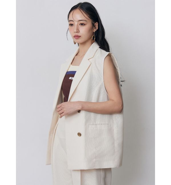 MURUA「メッシュダブルジレ【セットアップ着用可】」|ベスト・ジレ|