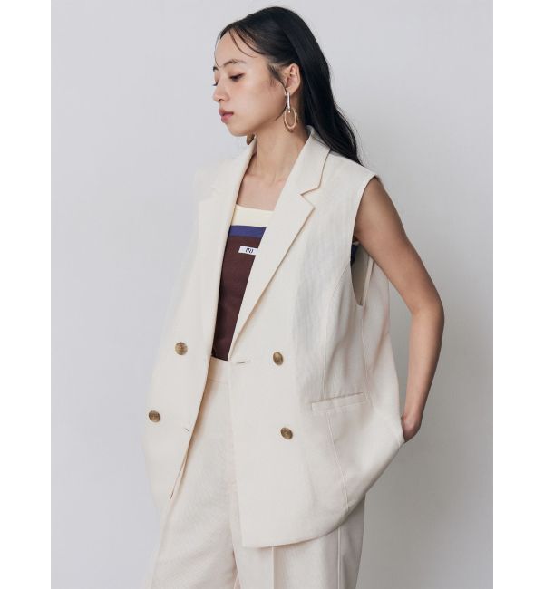 MURUA「メッシュダブルジレ【セットアップ着用可】」|ベスト・ジレ|