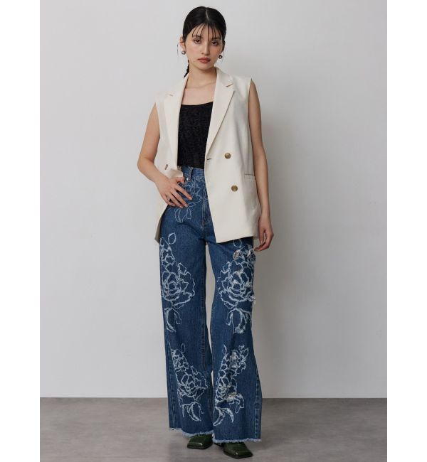 MURUA「メッシュダブルジレ【セットアップ着用可】」|ベスト・ジレ|