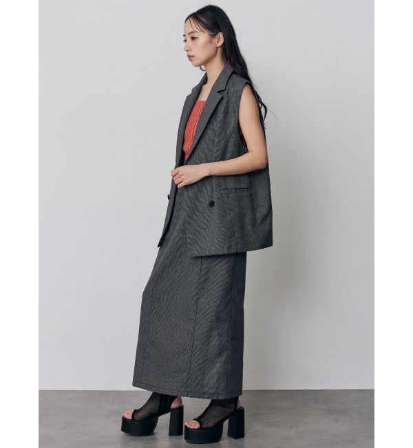 MURUA「メッシュダブルジレ【セットアップ着用可】」|ベスト・ジレ|