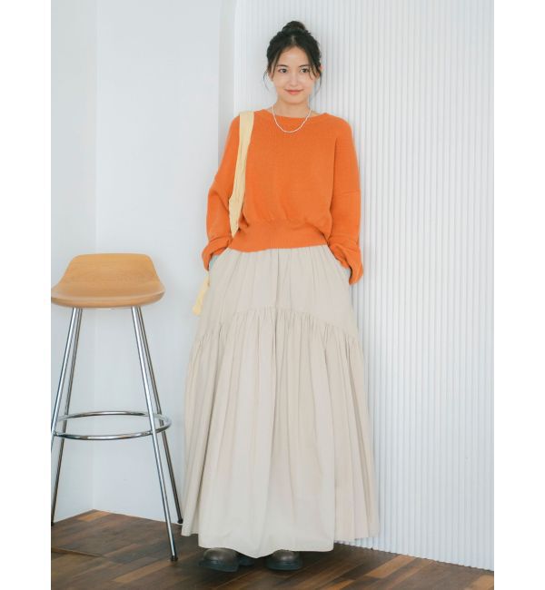 Ungrid「ギャザーデザインスカート」|スカート|