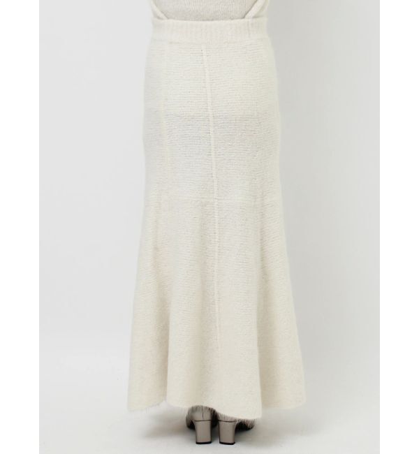 LAGUNAMOON「アルパカシャギーニットナローフレアスカート」|スカート|