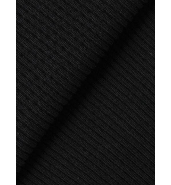 LAGUNAMOON「LADYリブニットチュールドレス」|ワンピース|