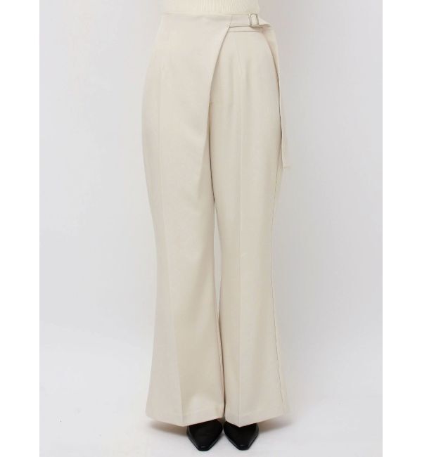 LAGUNAMOON「ウエストアシンメトリーセミフレアパンツ」|その他|