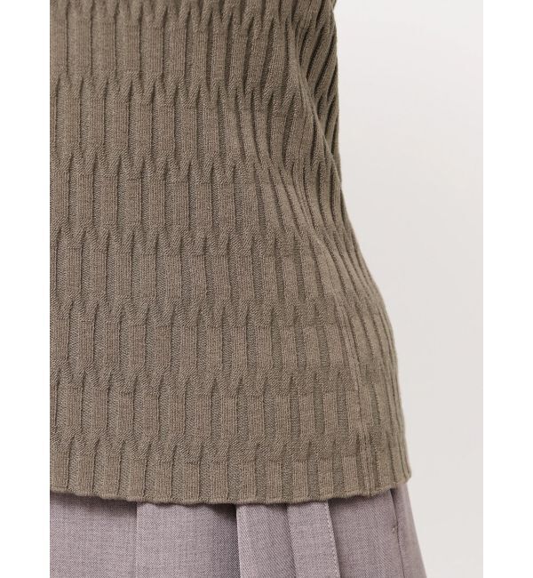 LAGUNAMOON「デザインリブボウタイニットプルオーバー」|ニット・セーター|