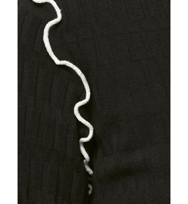 LAGUNAMOON「デザインリブボウタイニットプルオーバー」|ニット・セーター|