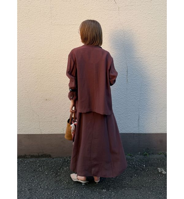 LAGUNAMOON「シェルボタンシアージャケット」|テーラードジャケット|