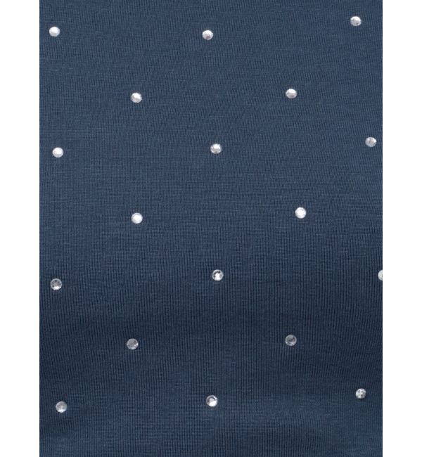 EVRIS「ラインストーンコンパクトＴシャツ」|Tシャツ・カットソー|