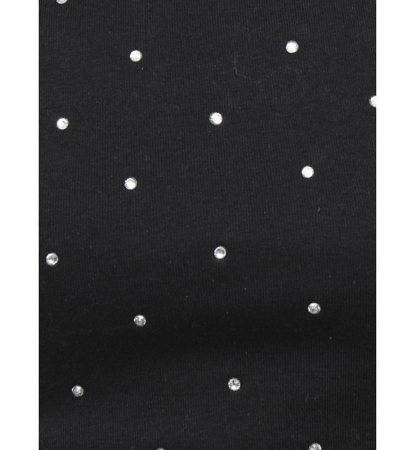 EVRIS「ラインストーンコンパクトＴシャツ」|Tシャツ・カットソー|