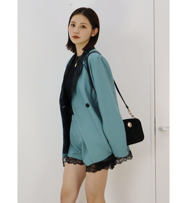 EVRIS「レースドッキングショートパンツ【セットアップ着用可能】」|その他|