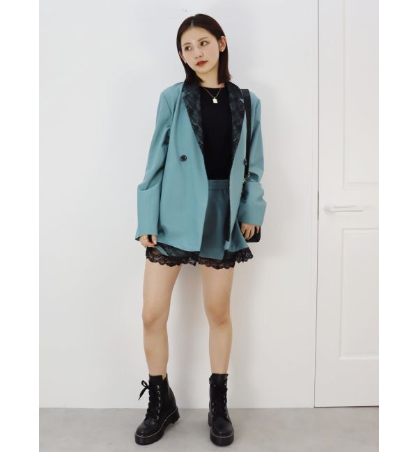 EVRIS「レースドッキングショートパンツ【セットアップ着用可能】」|その他|