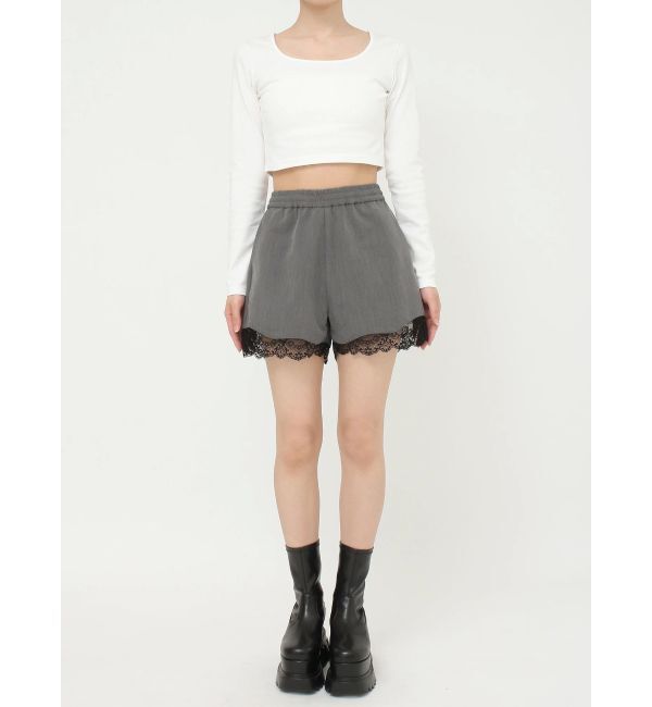 EVRIS「レースドッキングショートパンツ【セットアップ着用可能】」|その他|