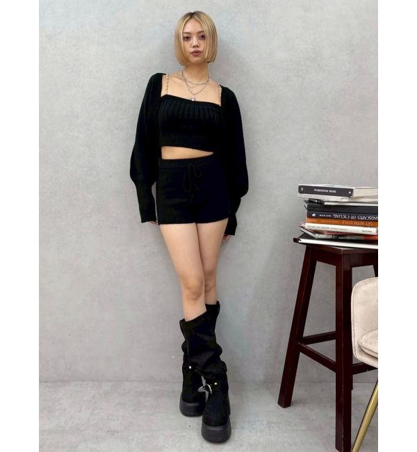 EVRIS「ビジューアンサンブルニットトップス」|ニット・セーター|