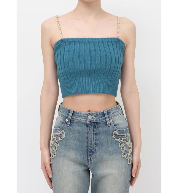 EVRIS「ビジューアンサンブルニットトップス」|ニット・セーター|