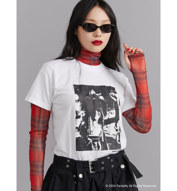 jouetie「【JANIS】Distressed photo print t-shirts【コラボ】」|Tシャツ・カットソー|