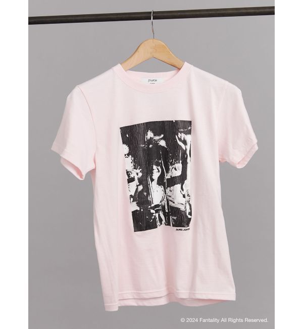 jouetie「【JANIS】Distressed photo print t-shirts【コラボ】」|Tシャツ・カットソー|ピンク