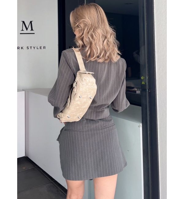 GYDA「ウエストデザインスカートライクショートパンツ【SETUP着用可】」|スカート|