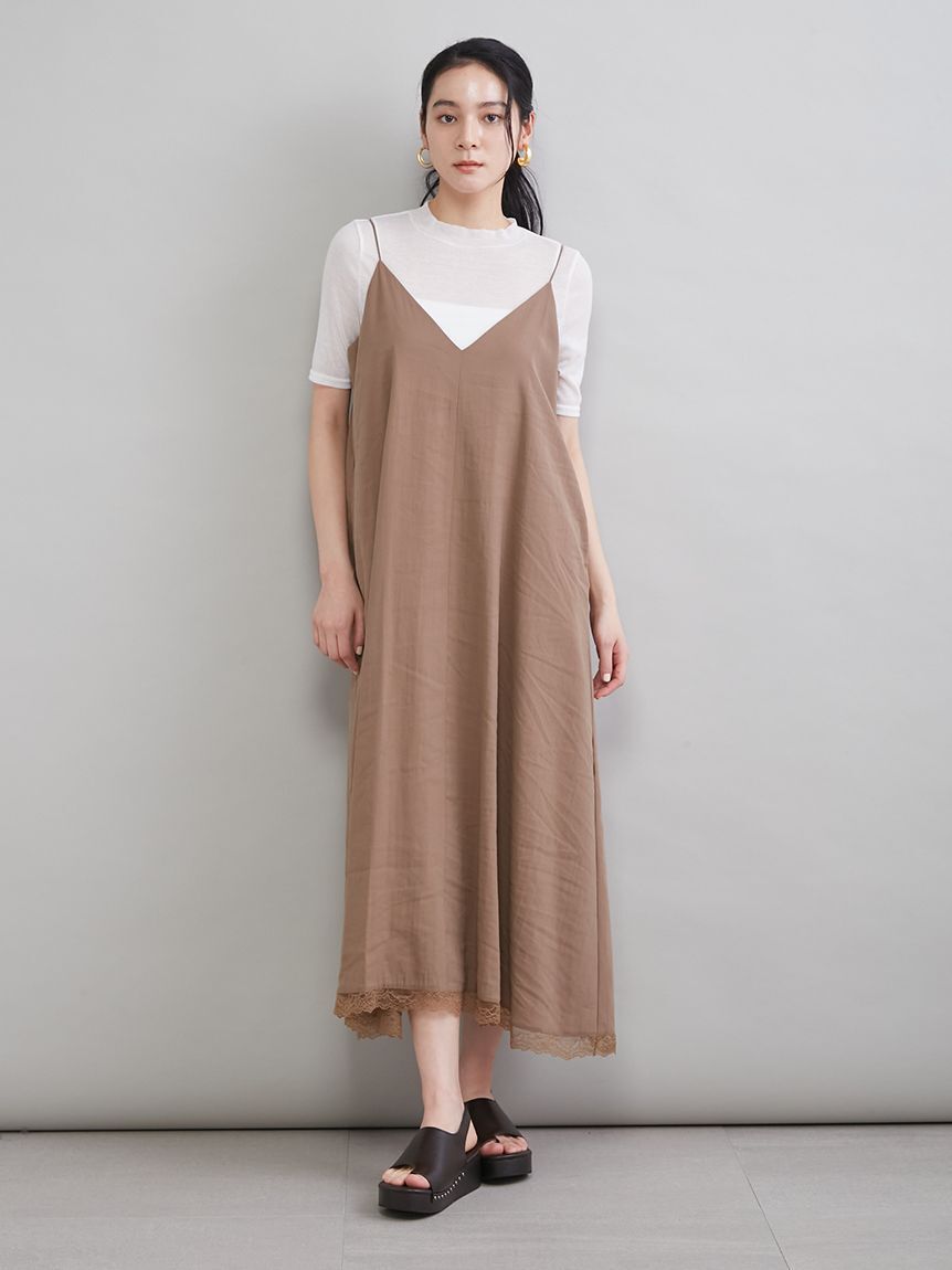 Mila Owen「ウールテンセルハーフスリーブシアーＴ」|Tシャツ・カットソー|