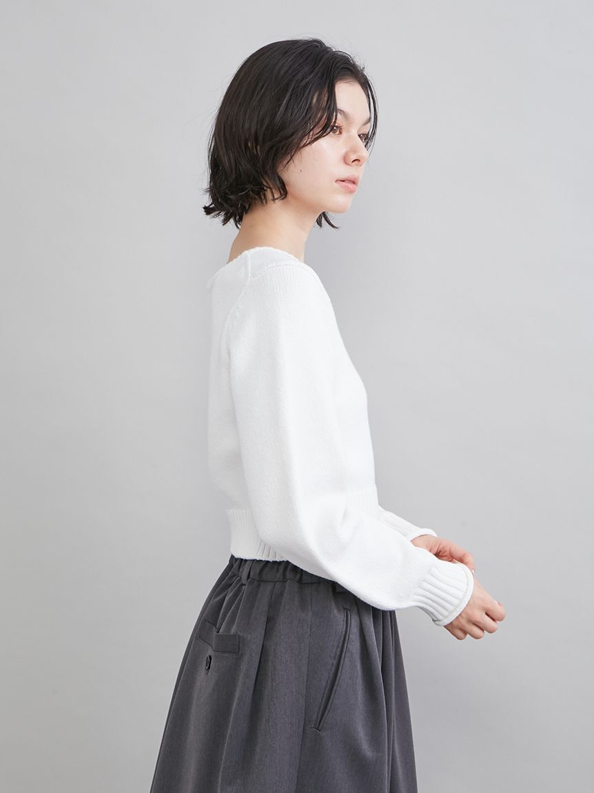 Mila Owen「スクエアネックニット」|ニット・セーター|