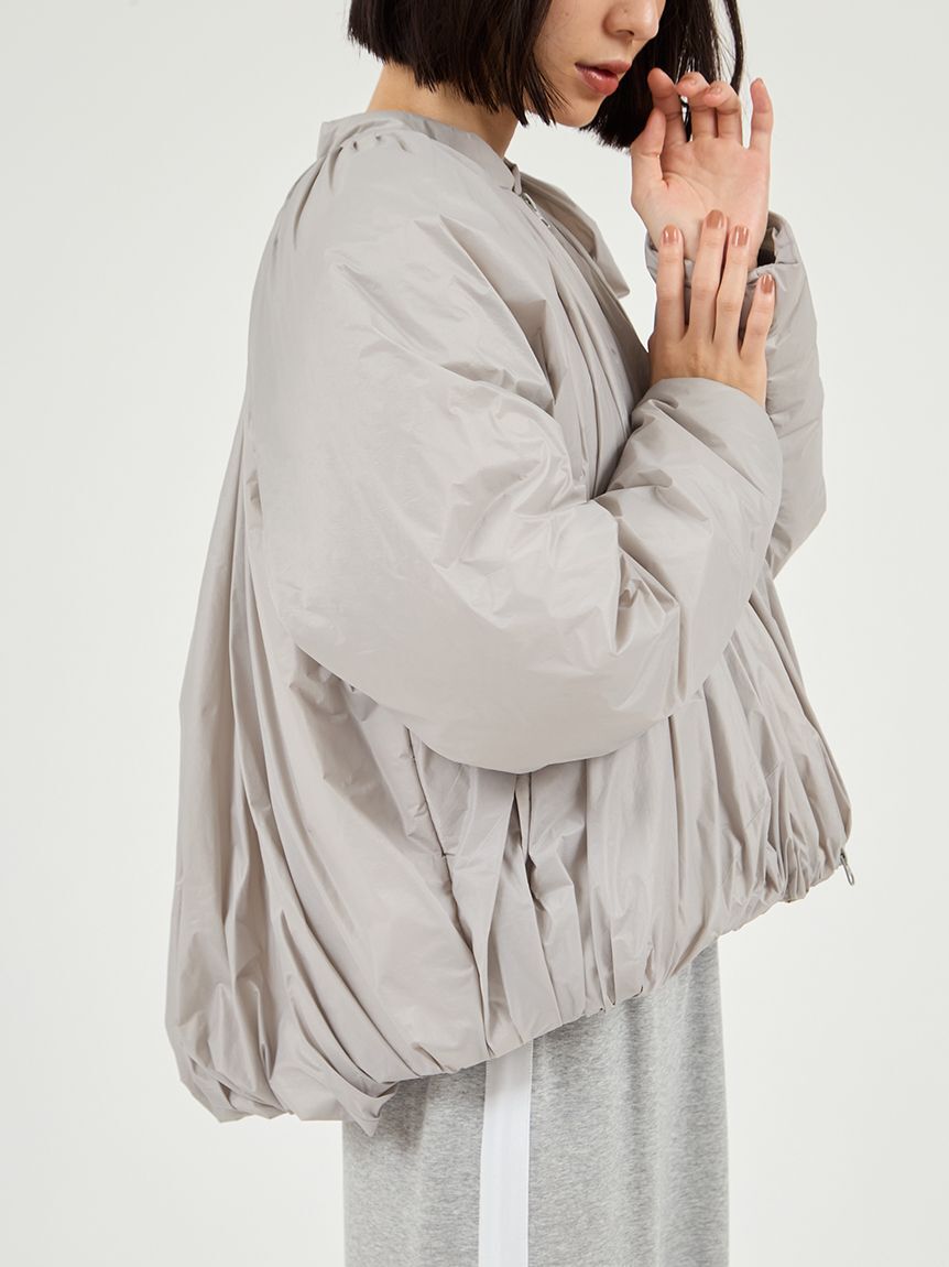 emmi atelier「Re.WAR（TM）シアーギャザー中わたブルゾン」|ブルゾン・スタジャン|