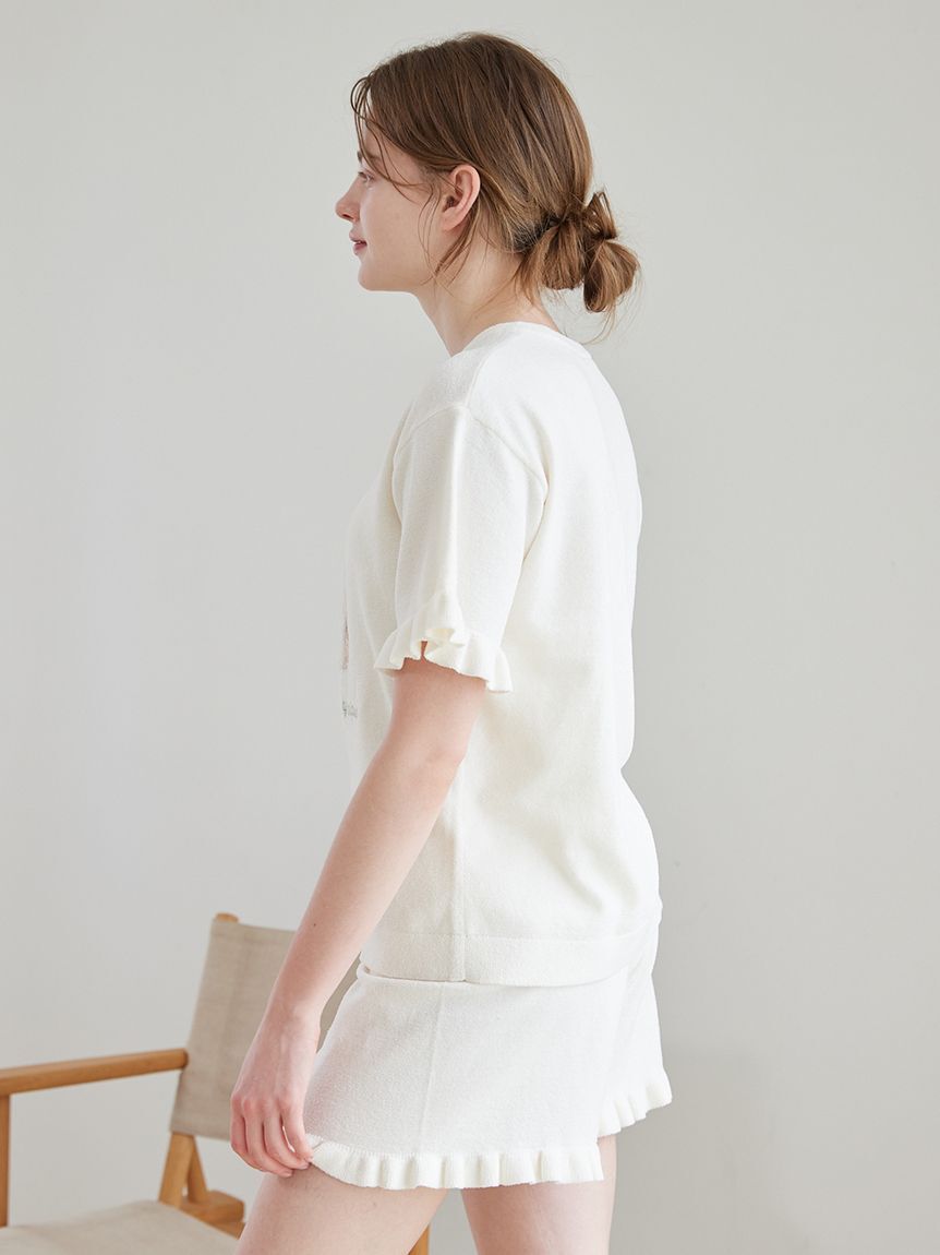 gelato pique「【ラッピング済み】ラビットジャガードプルオーバー&ショートパンツSET」|ルームウェア|