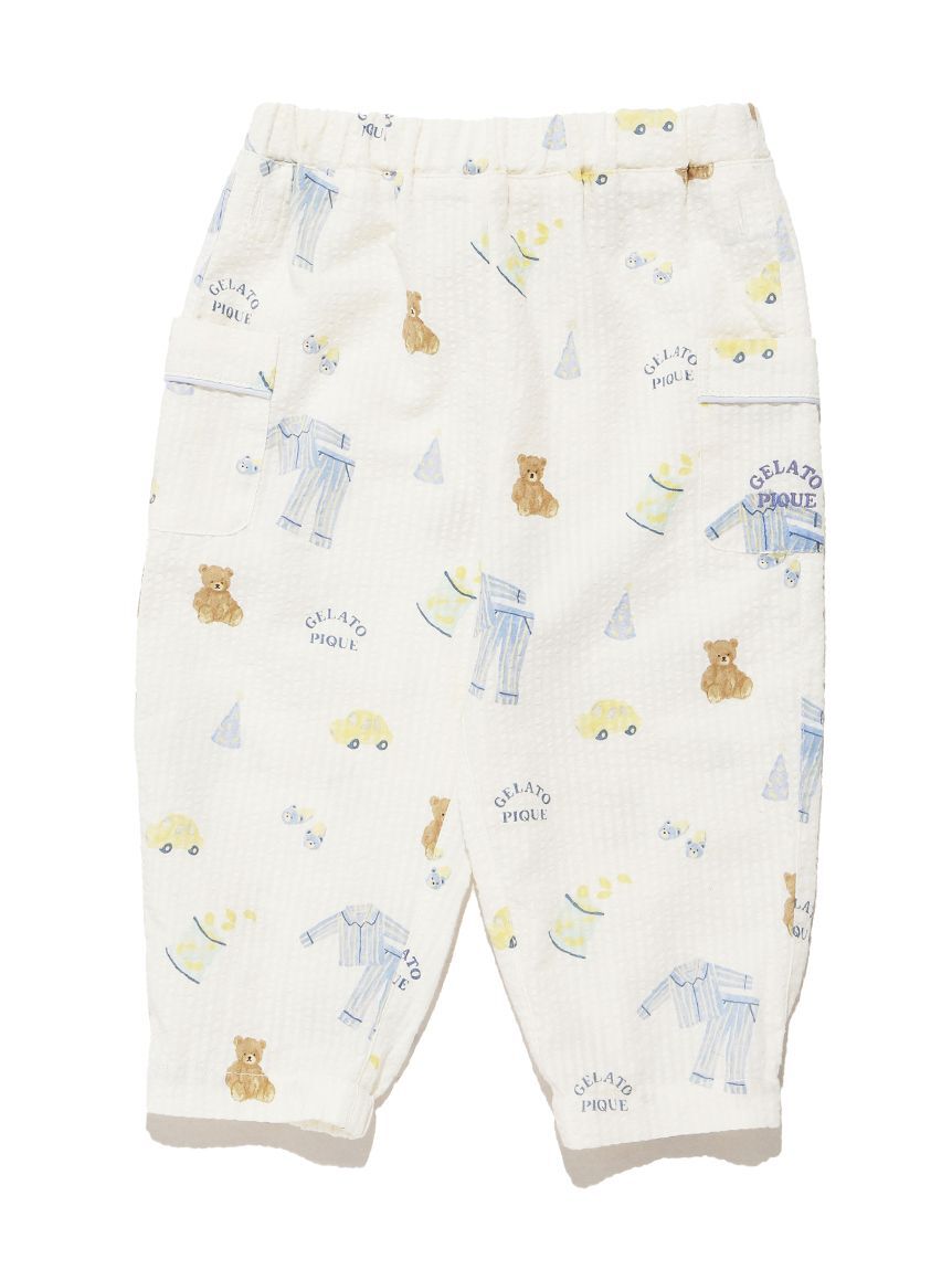 GELATO PIQUE KIDS & BABY「【BABY】パジャマパーティー柄ロングパンツ」|その他ベビーウェア|