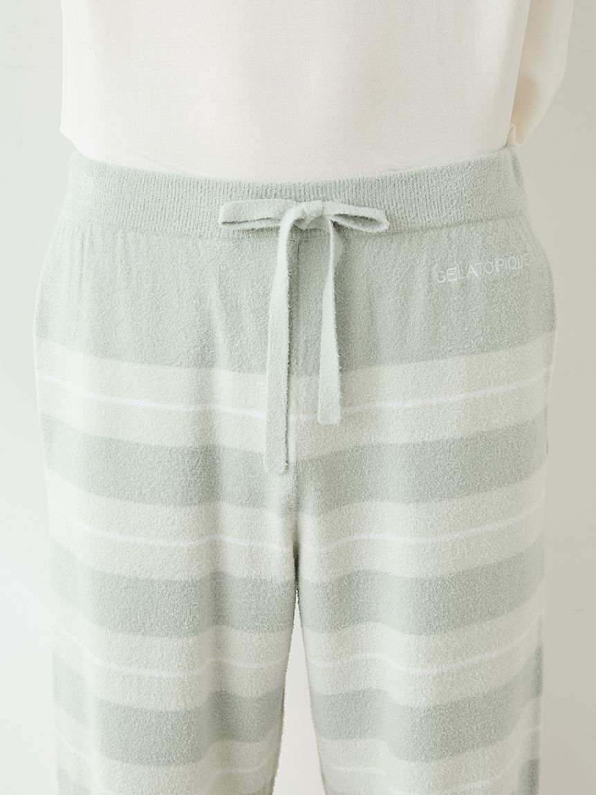 GELATO PIQUE HOMME「【HOMME】【接触冷感】スムーズィーliteクールランダムボーダーハーフパンツ」|その他|