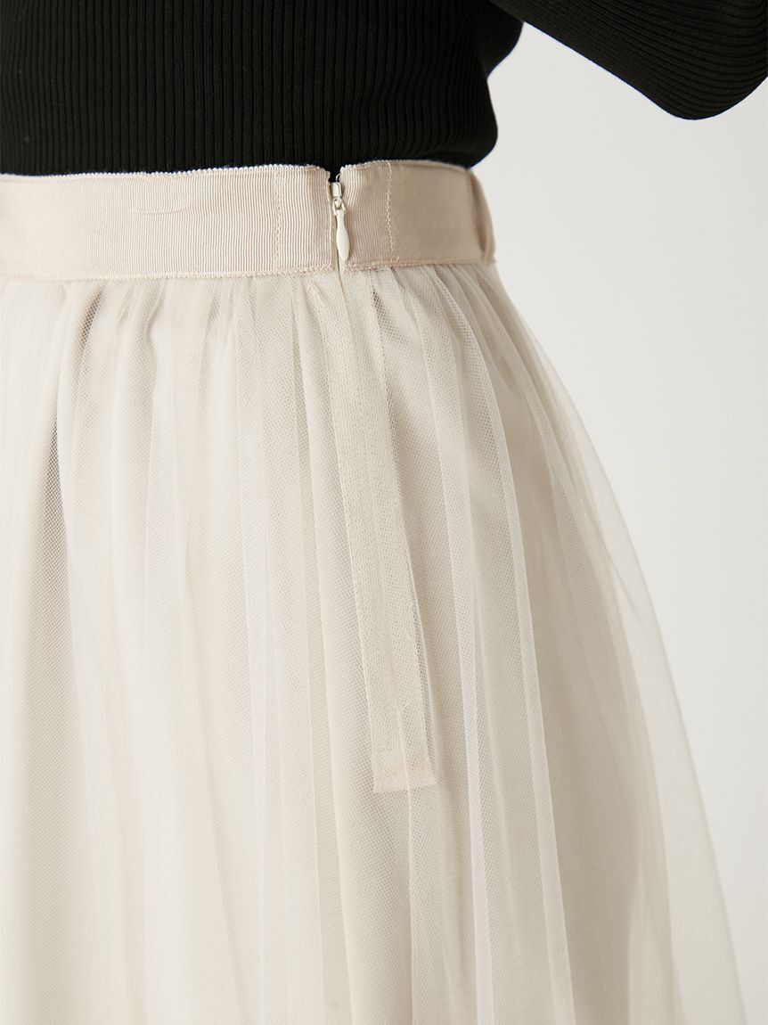 FRAY I.D「ボリュームギャザーチュールスカート」|スカート|