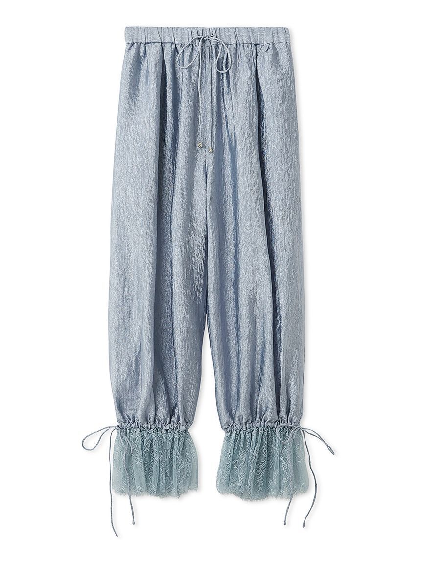 LILY BROWN「エアリーバルーンレースパンツ」|チノ|