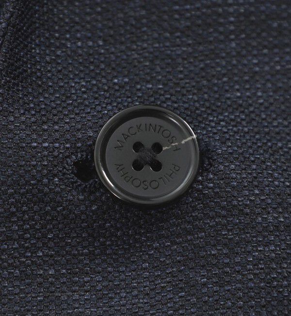 MACKINTOSH PHILOSOPHY「テーラードジャージー ジャケット ウール混カラミ織り」|テーラードジャケット|