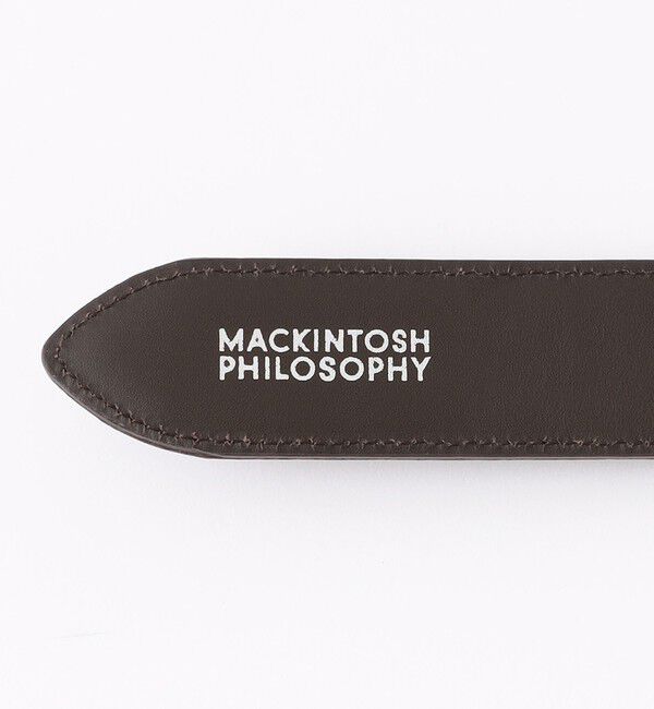 MACKINTOSH PHILOSOPHY「サフィアーノレザー ビジネスベルト」|ベルト|