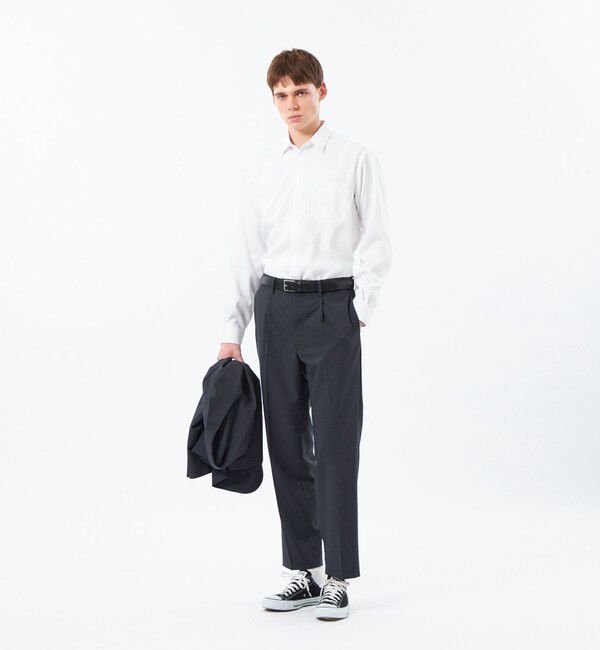 MACKINTOSH PHILOSOPHY「レザーメッシュコンビ ビジネスベルト」|ベルト|