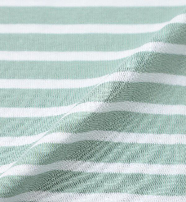 MACKINTOSH PHILOSOPHY「バッキンガムベア バスクボーダーポケTシャツ」|Tシャツ・カットソー|