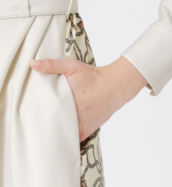  「メランジツイルシャツワンピース」|ワンピース|