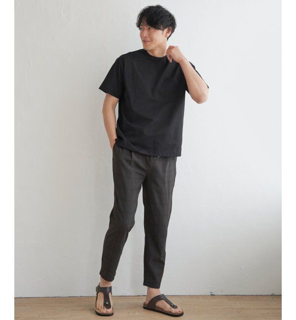 ikka「GOKU楽AIR ポケットTシャツ」|Tシャツ・カットソー|