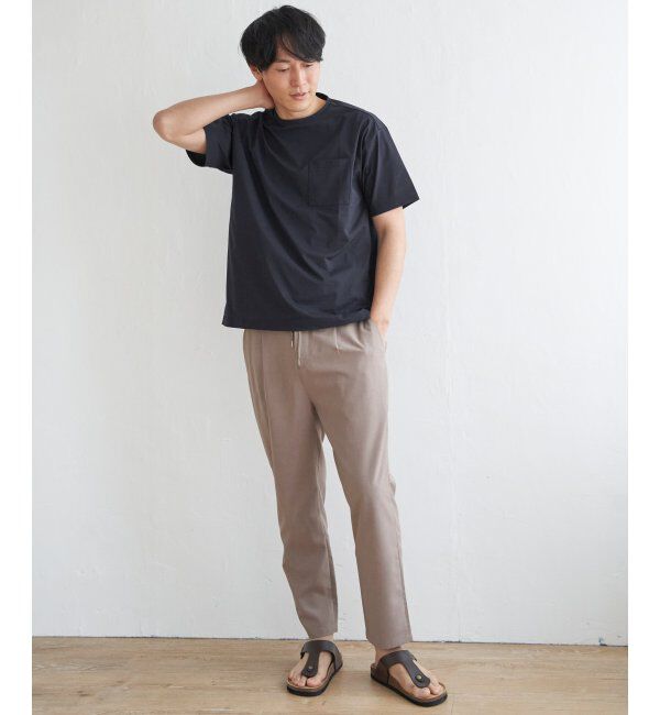 ikka「GOKU楽AIR ポケットTシャツ」|Tシャツ・カットソー|