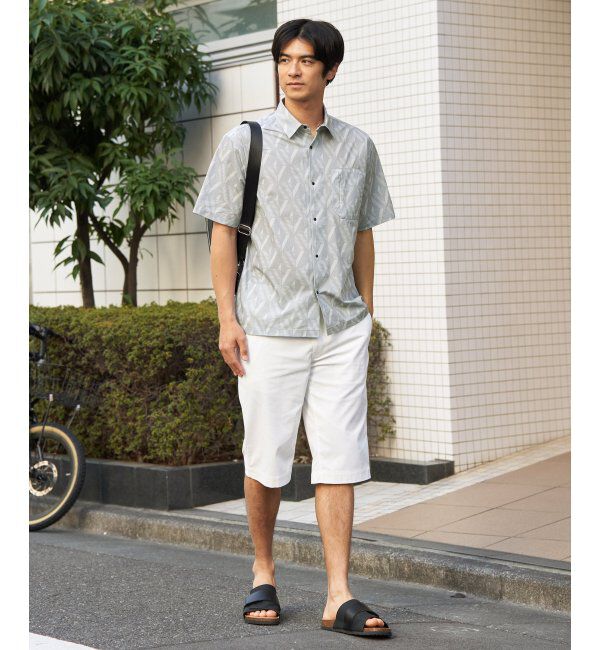 ikka「【接触冷感】GOKU楽 AIR冷感シャツ【セットアップ対応】」|シャツ・ブラウス|