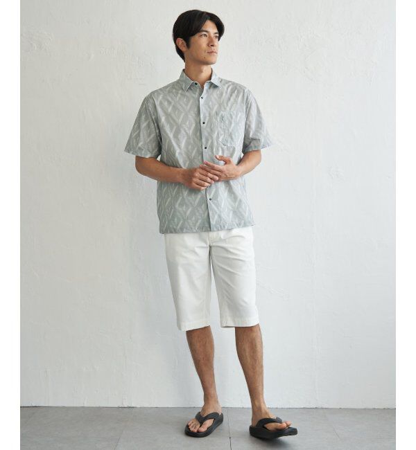 ikka「【接触冷感】GOKU楽 AIR冷感シャツ【セットアップ対応】」|シャツ・ブラウス|