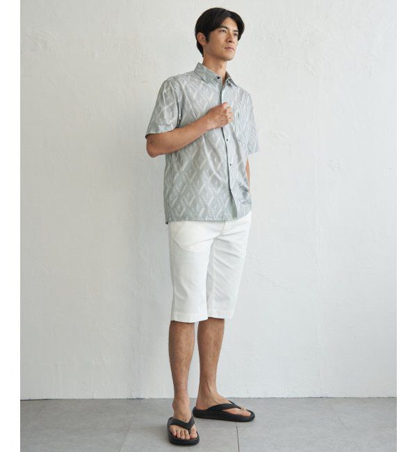 ikka「【接触冷感】GOKU楽 AIR冷感シャツ【セットアップ対応】」|シャツ・ブラウス|